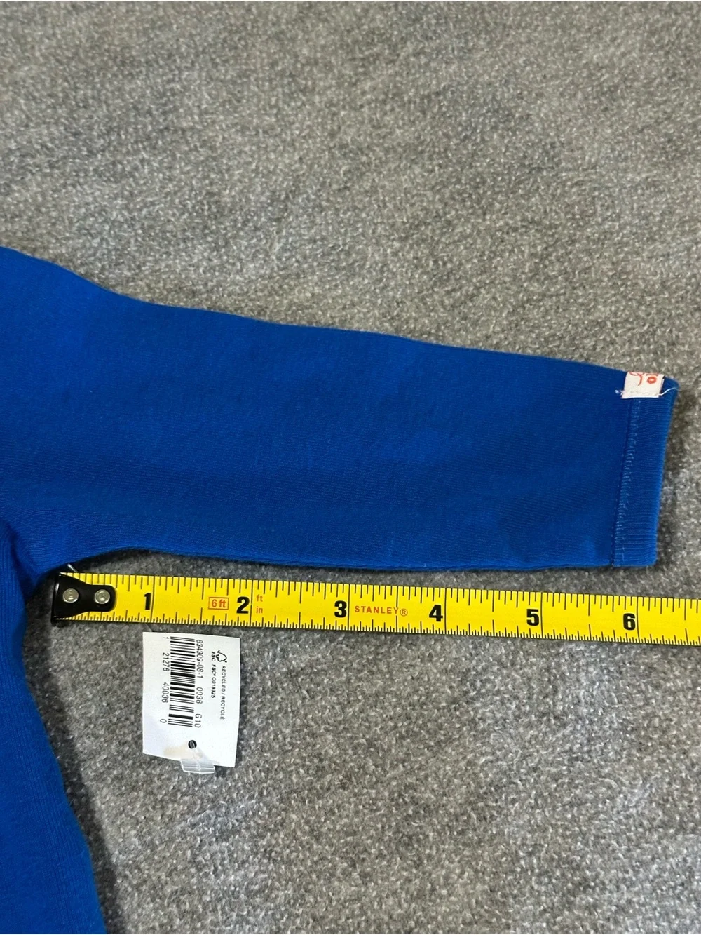 Old Navy Blue 'Rock Star' Long-Sleeve Footie with Colorful Lettering